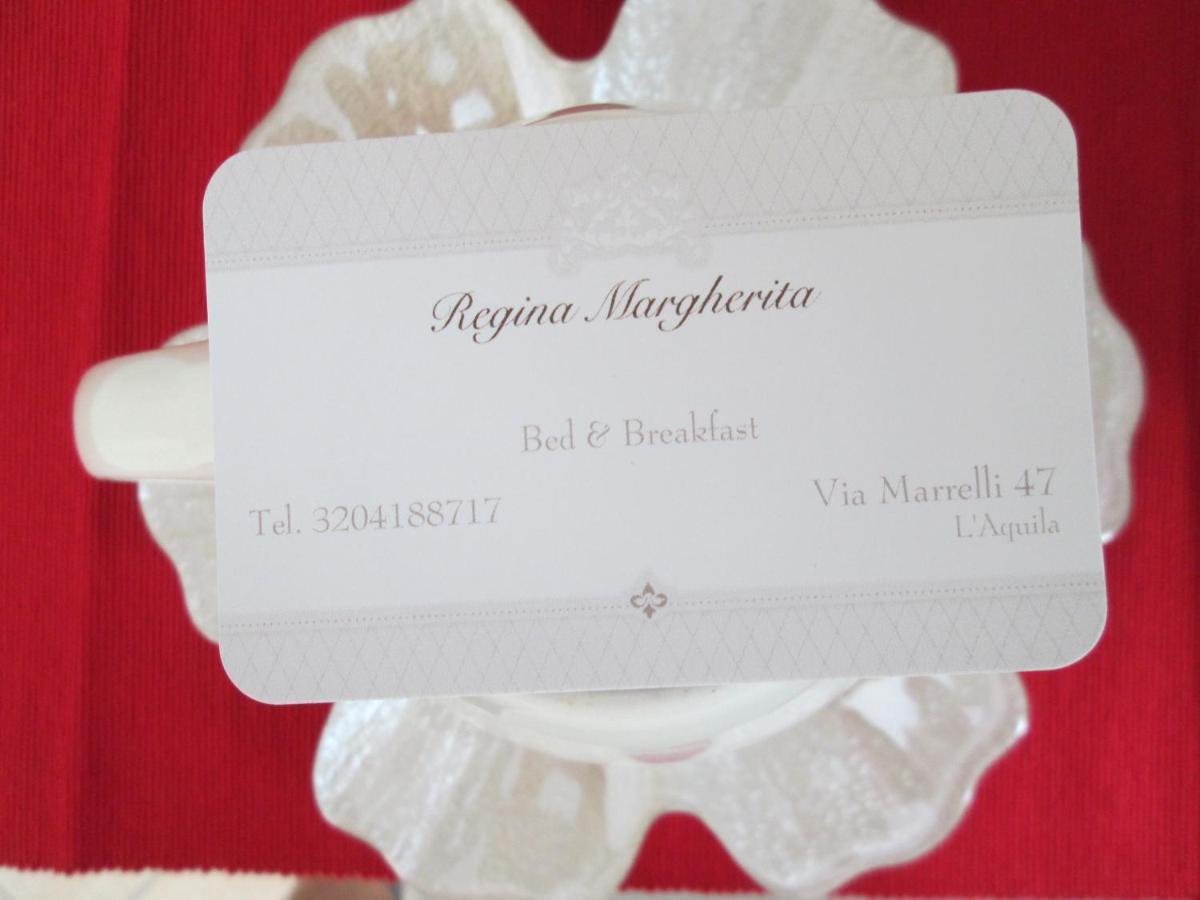 B&B Regina Margherita LʼAquila Eksteriør bilde